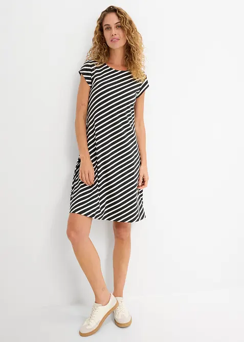 Abito di jersey dalla linea sfiancata, bonprix