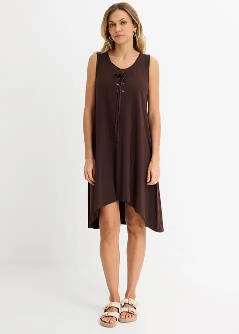 Abito di jersey con laccetto intrecciato, bonprix