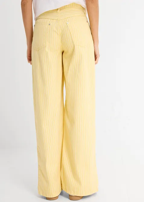 Pantaloni in twill di puro cotone, bonprix