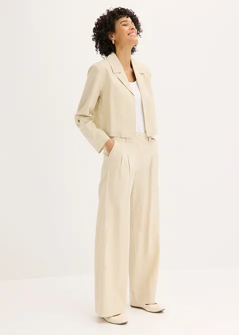 Giacchina in misto lino, bonprix