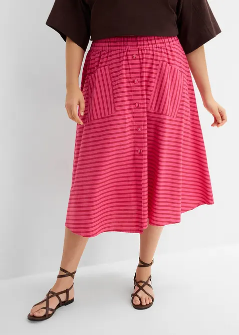 Gonna in puro cotone, bonprix