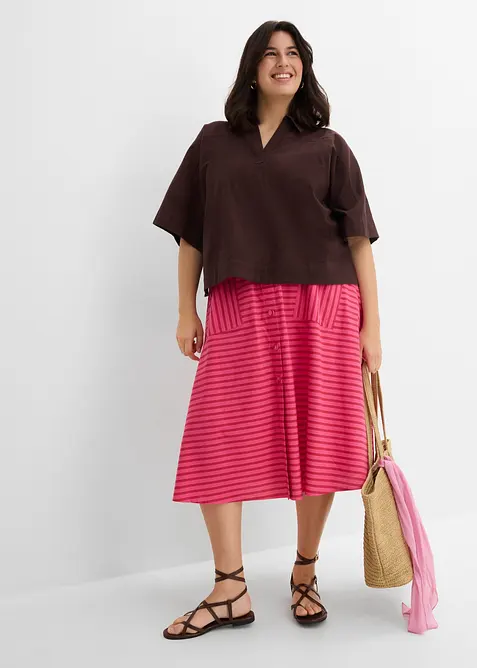 Gonna in puro cotone, bonprix