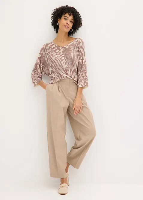 Pantaloni barrel, bonprix