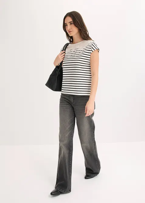 Maglia in misto viscosa, bonprix