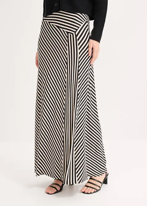 Gonna in jersey di misto viscosa, bonprix