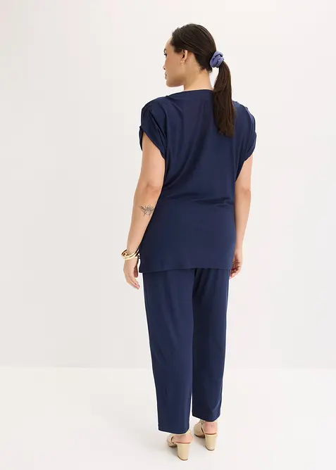 Maglia e pantaloni in misto viscosa  (set 2 pezzi), bonprix