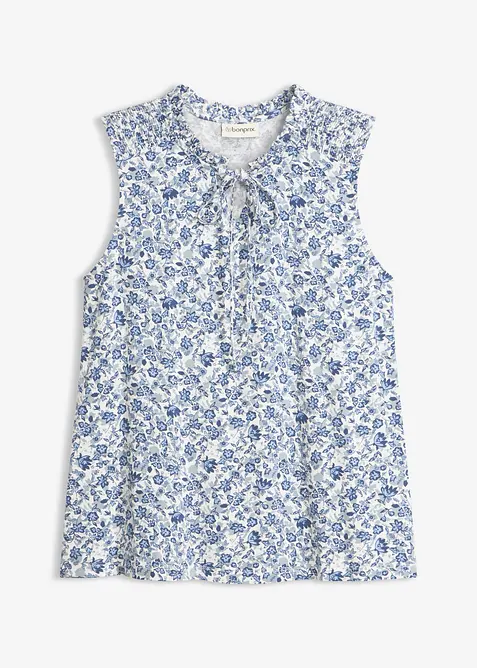 Top in jersey di misto viscosa, bonprix