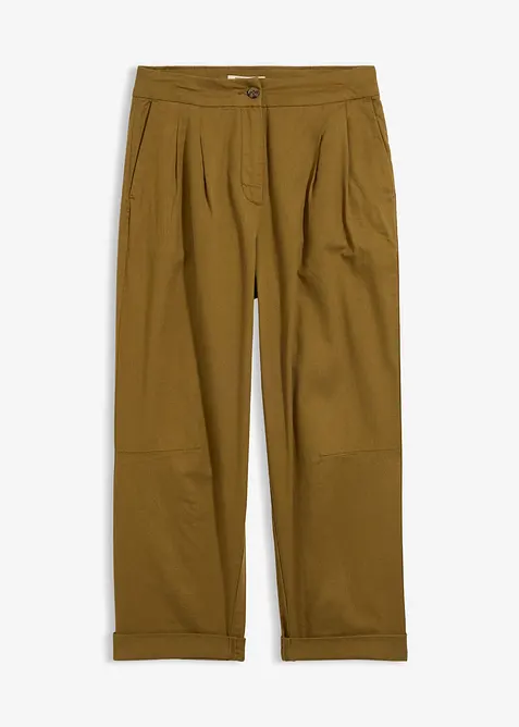 Pantaloni a palloncino in puro cotone, bonprix