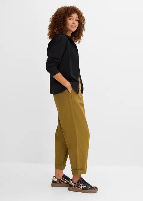 Pantaloni a palloncino in puro cotone, bonprix