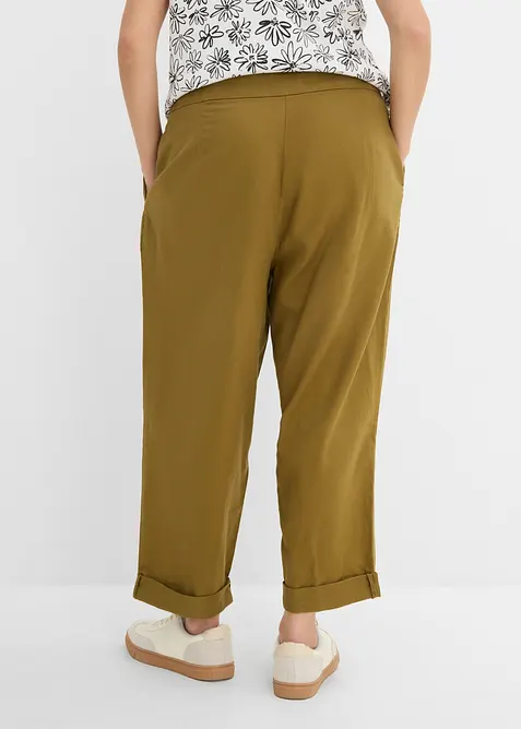 Pantaloni a palloncino in puro cotone, bonprix