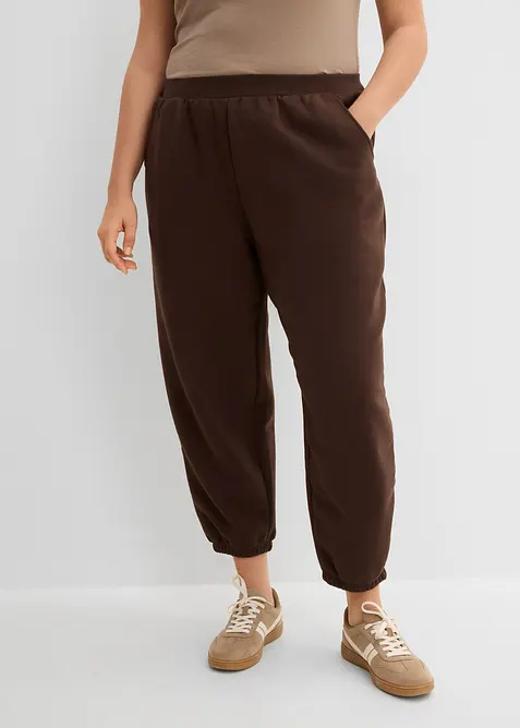 Pantaloni in felpa a palloncino, bonprix