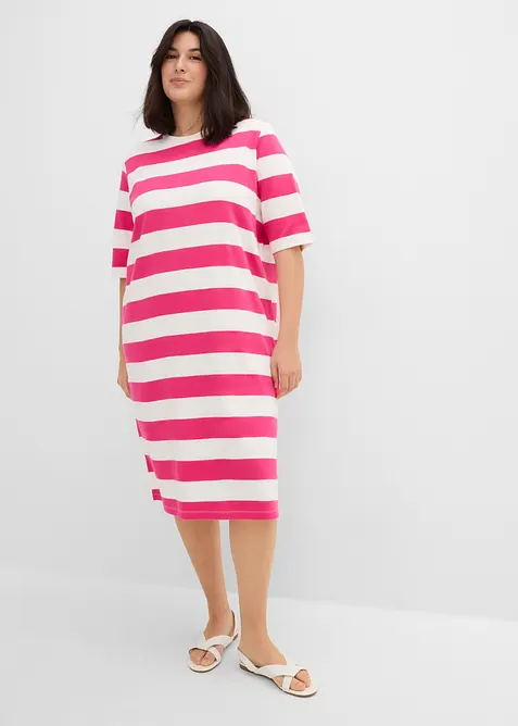 Abito in maglina interlock compatta, bonprix