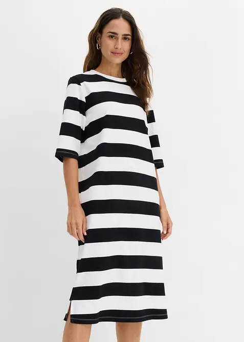 Abito in maglina interlock compatta, bonprix