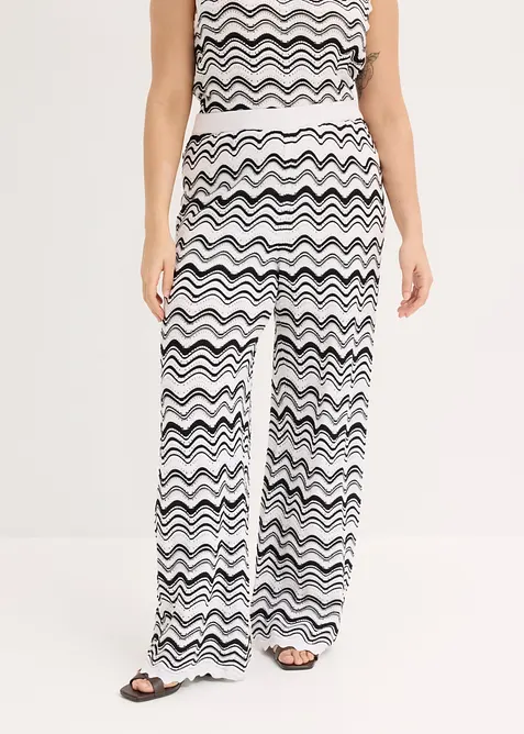 Pantaloni in maglia, bonprix