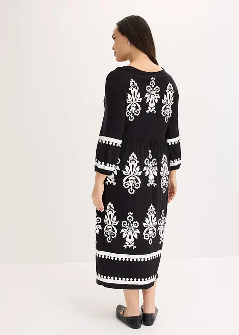 Abito in jersey di misto viscosa morbido, bonprix