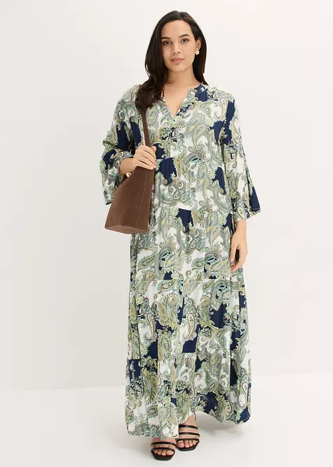 Abito lungo in viscosa fluida, bonprix