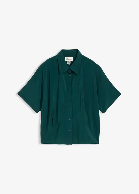 Camicetta in misto viscosa con maniche a pipistrello, bonprix