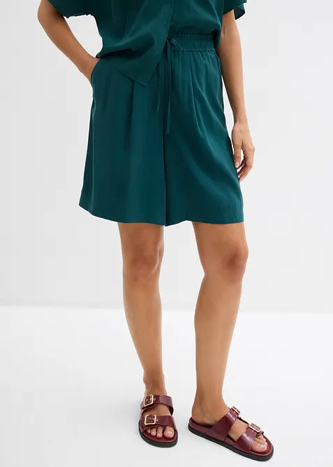 Bermuda comodi in misto viscosa, bonprix