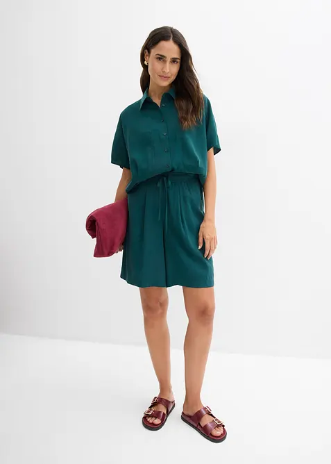 Bermuda comodi in misto viscosa, bonprix