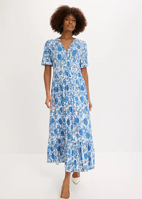 Abito in jersey di misto viscosa morbido, bonprix