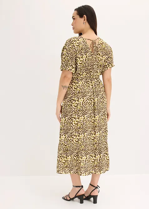 Abito midi in viscosa fluente, bonprix