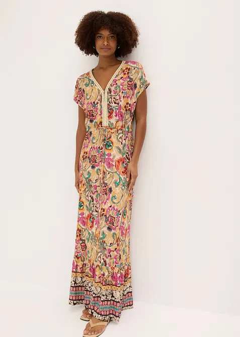 Abito in jersey di misto viscosa morbido, bonprix