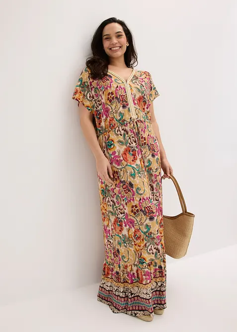 Abito in jersey di misto viscosa morbido, bonprix