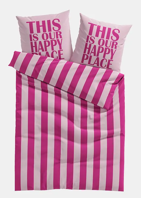 Biancheria da letto con scritta, bonprix