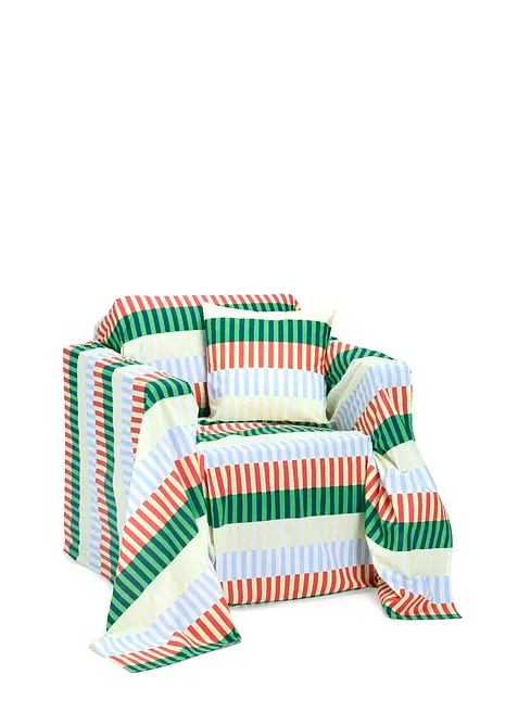 Telo copridivano a righe colorate, bonprix