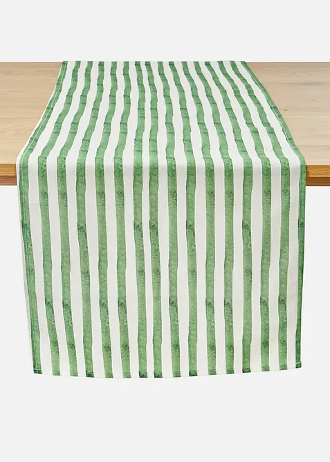 Runner tavolo a righe, idrorepellente, bonprix