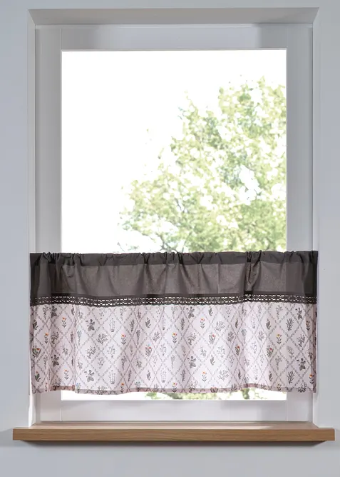 Tenda a vetro in cotone biologico, bonprix