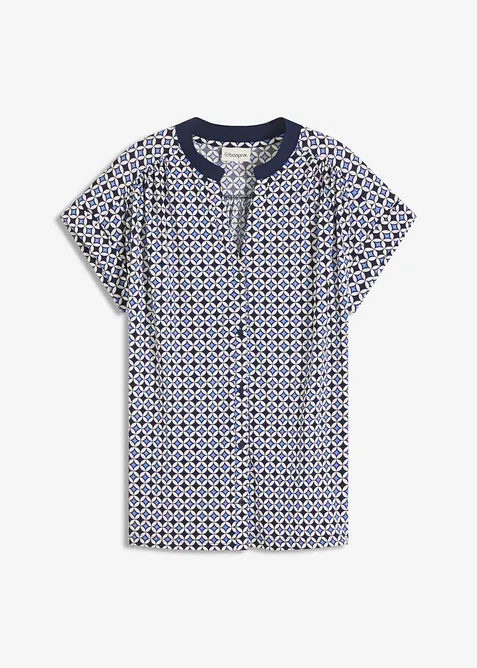 Top in misto viscosa fluido, bonprix