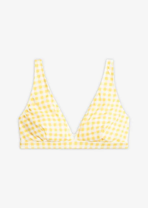 Reggiseno per bikini a quadretti, bonprix