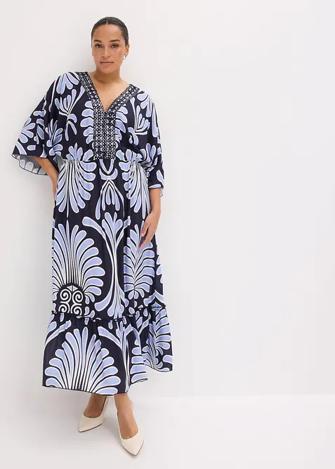 Abito lungo in viscosa fluida, bonprix