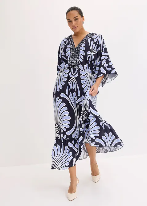 Abito lungo in viscosa fluida, bonprix