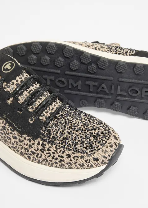 Sneaker Tom Tailor con dettagli glitterati, Tom Tailor