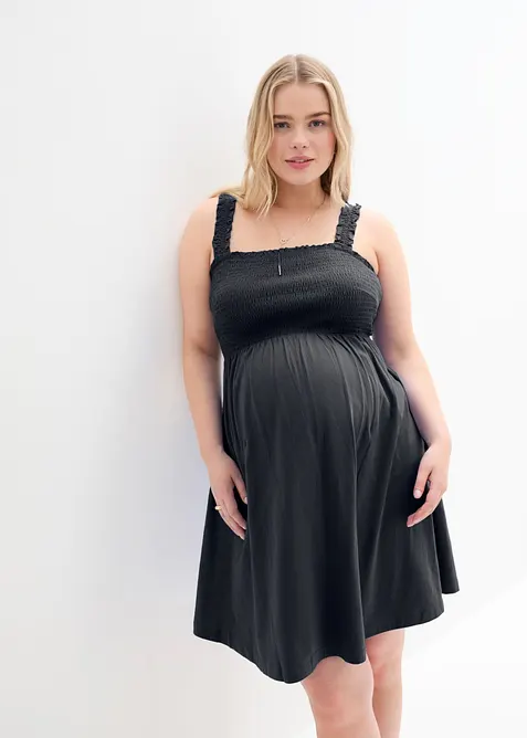 Abito pr&eacute;maman in cotone biologico (pacco da 2), bonprix