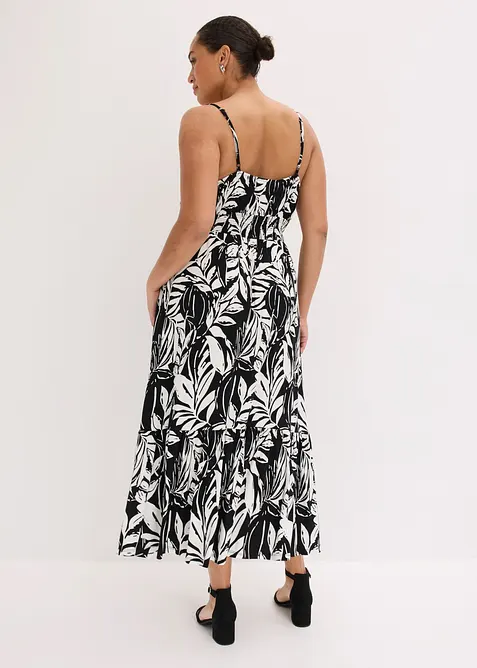 Abito con spalline in misto viscosa morbido, bonprix