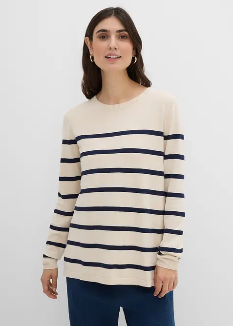 Maglione pr&eacute;maman / da allattamento leggero 2 in 1, bonprix