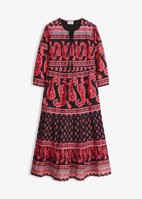 Abito midi in puro cotone, bonprix