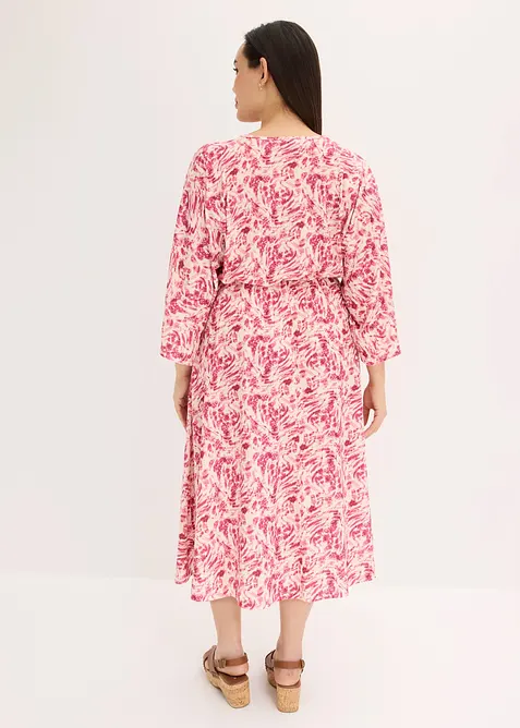 Abito di jersey con pizzo, bonprix