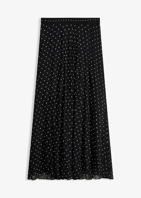 Gonna in chiffon con effetto stropicciato, bonprix