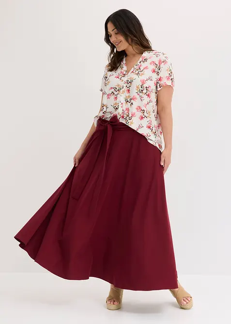 Camicetta a maniche corte in pura viscosa, bonprix