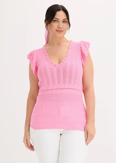 Maglia in misto viscosa morbido, bonprix