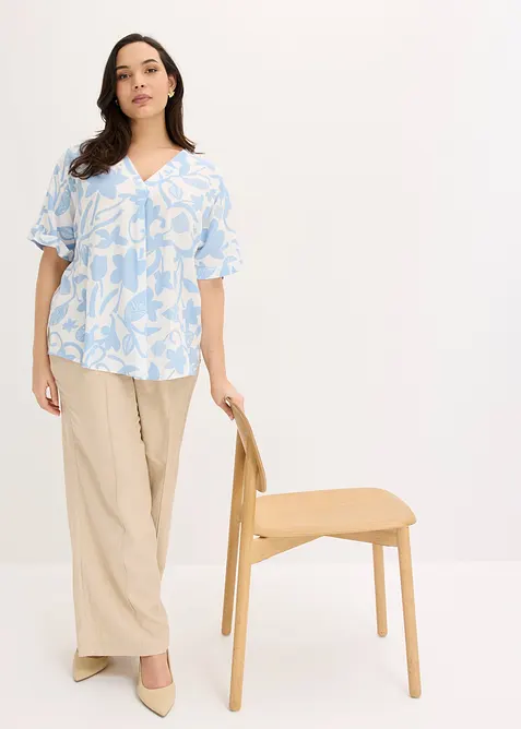 Tunica fantasia in viscosa fluida, bonprix