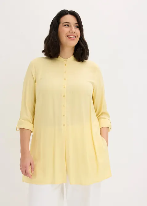 Camicetta lunga in viscosa, bonprix