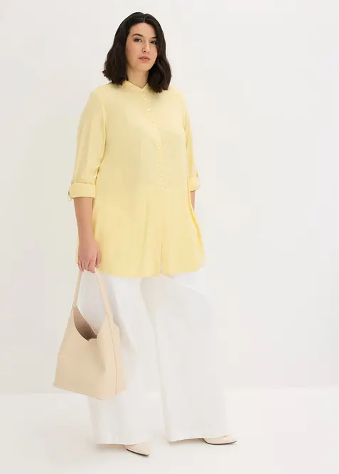 Camicetta lunga in viscosa, bonprix