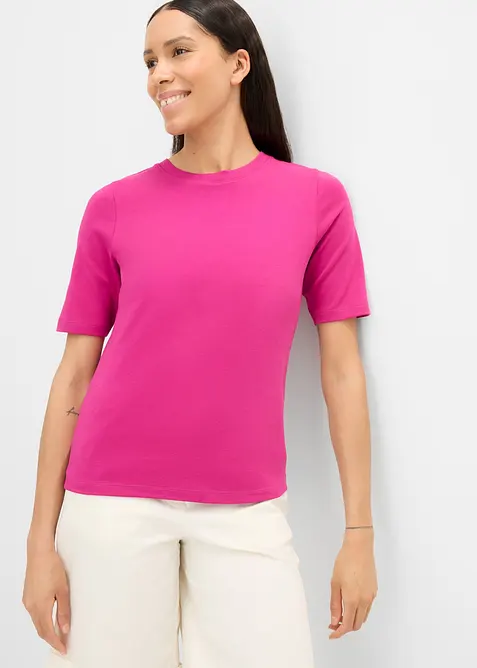 T-shirt in puro cotone biologico, bonprix