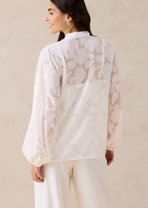 Blusa ricamata, bonprix