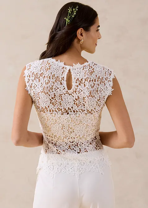 Top in pizzo, bonprix